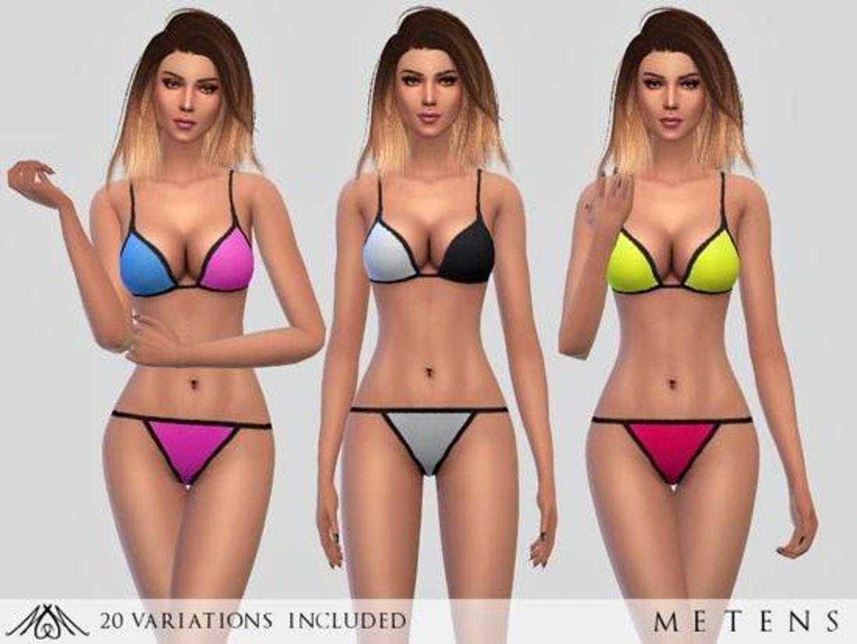 Moda Conteúdo Personalizado THE SIMS 4 💕 Biquíni