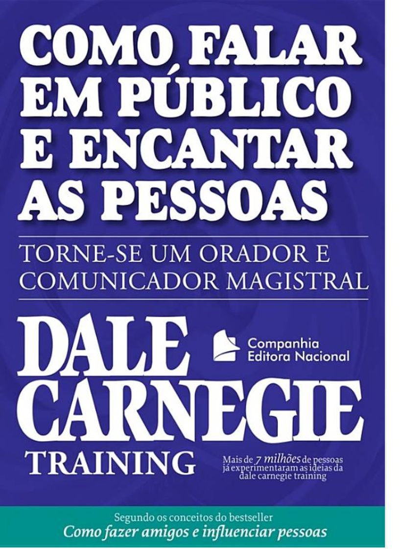 Book Como falar bem em público e encantar as pessoas