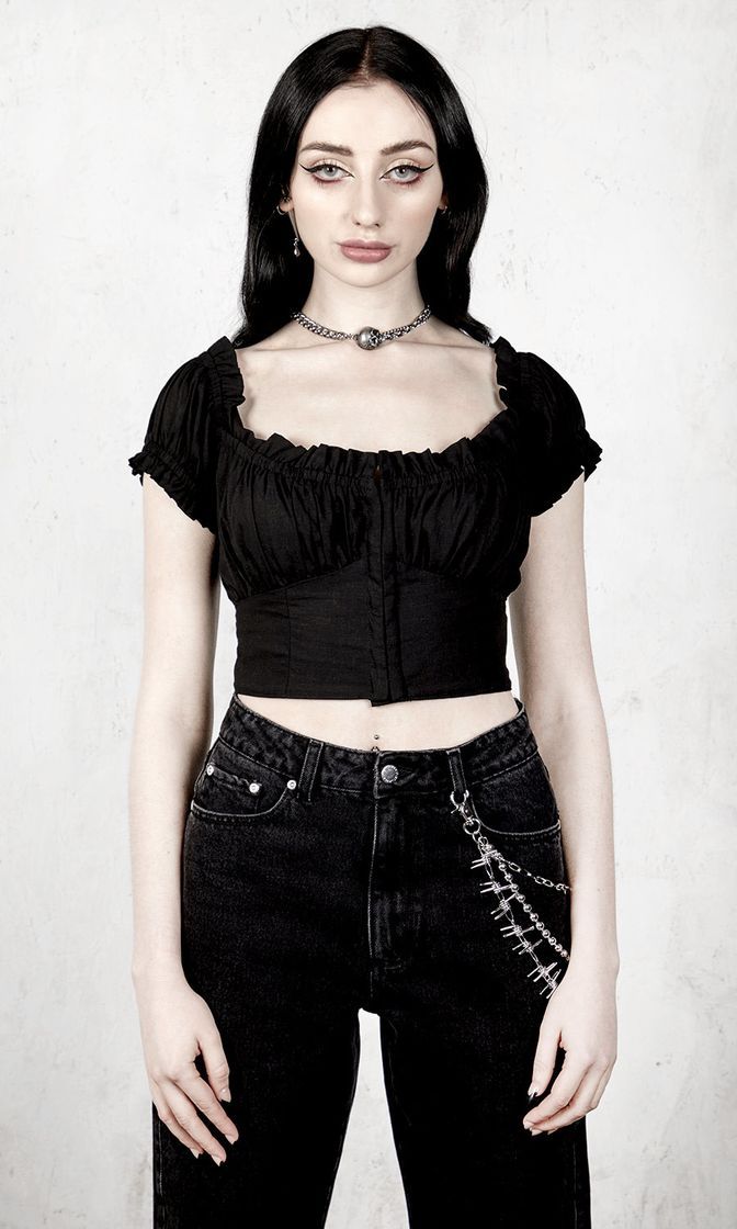 Fashion Rumour Top - Disturbia Clothing