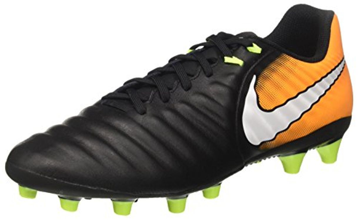 Fashion Nike Tiempo Ligera IV AG-Pro, Botas de fútbol para Hombre, Negro