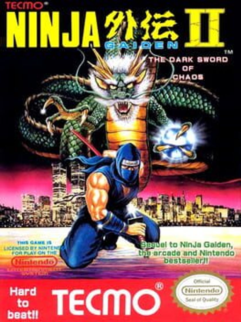 Videogames Ninja Gaiden II: The Dark Sword of Chaos