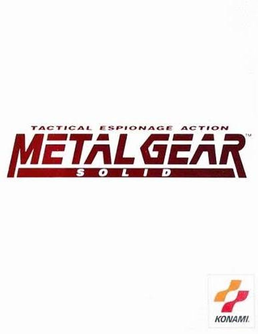 Videogames Metal Gear Solid