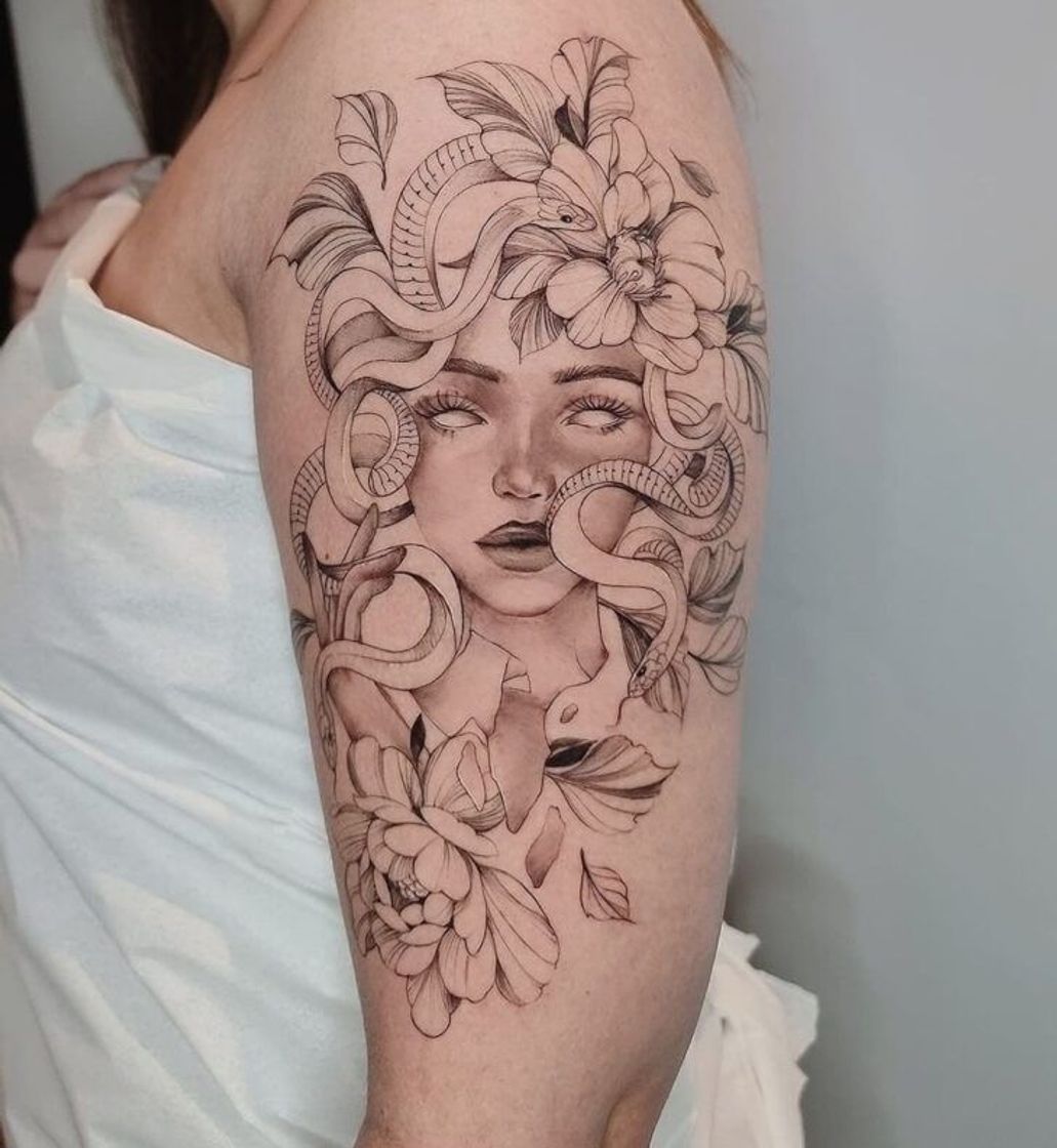 Moda TATUAGEM MEDUSA 🐍