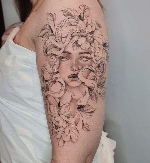 TATUAGEM MEDUSA 🐍