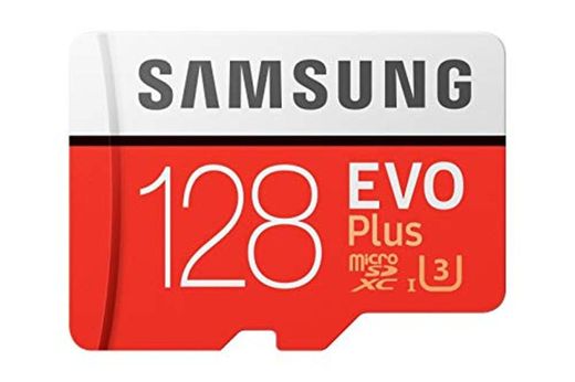 Samsung EVO Plus Tarjeta de memoria de 128 GB Micro-SD SDXC Clase