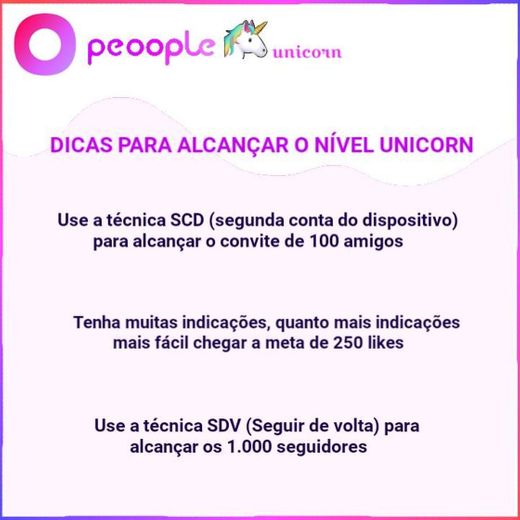 Alcance o nível Unicorn