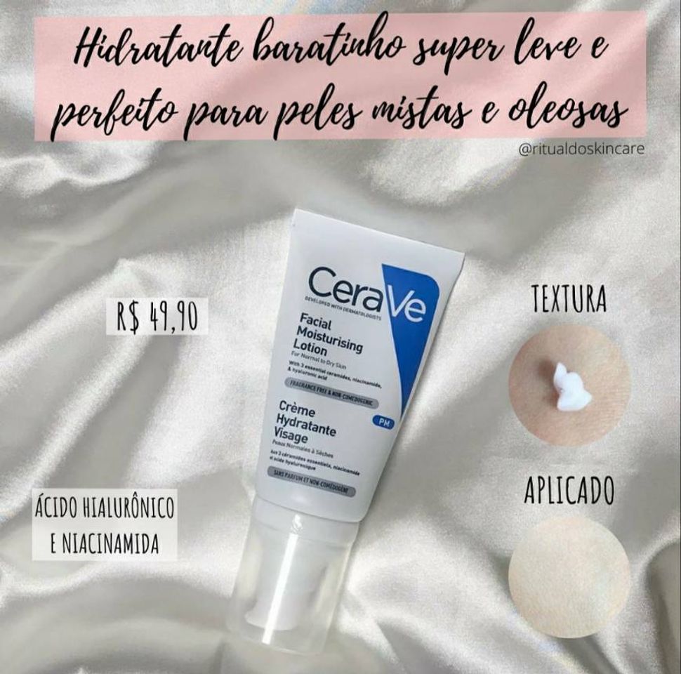 Moda Loção Hidratante Facial CeraVe

