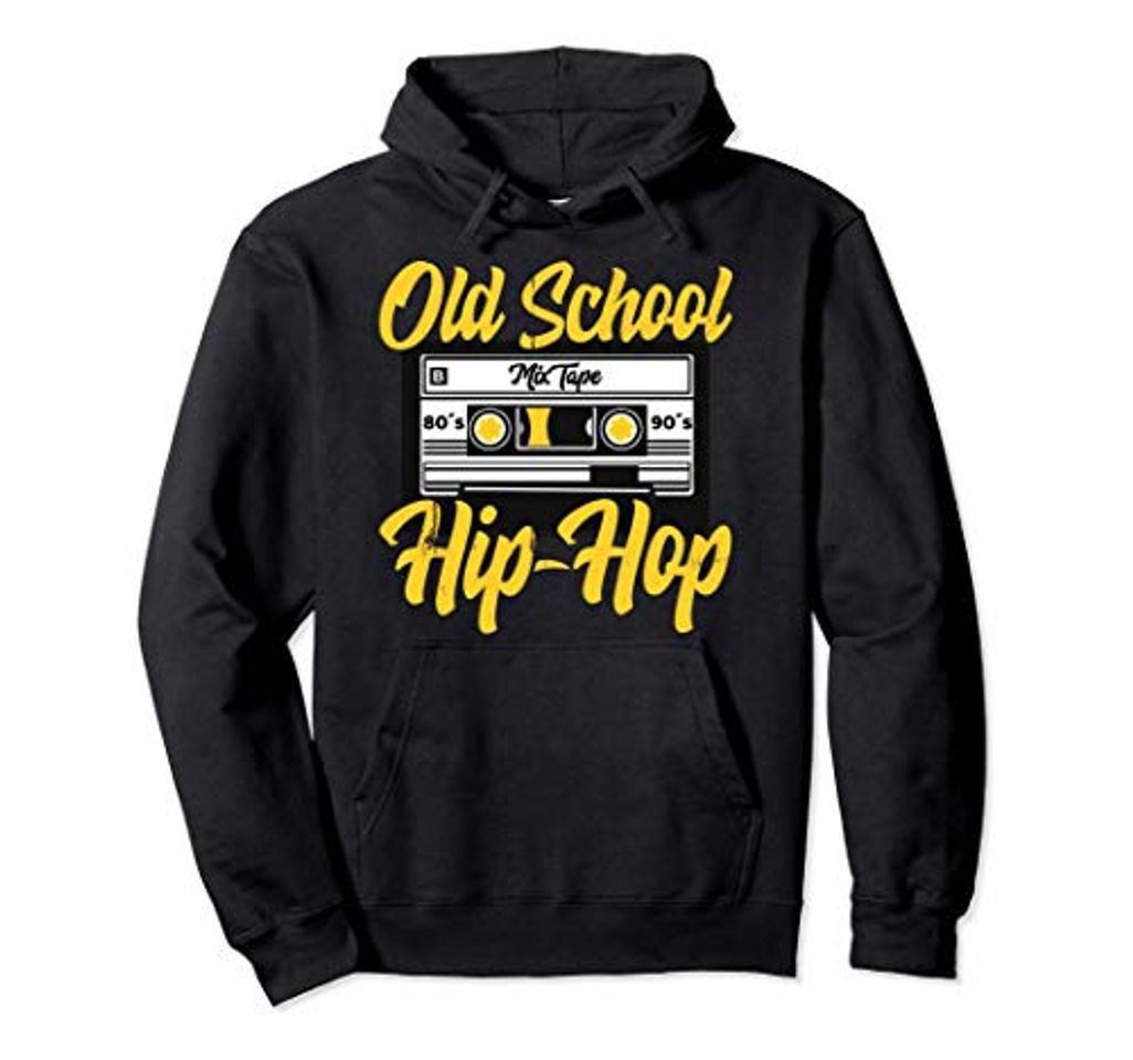 Fashion Retro Old School Hip Hop 80s 90s Graffiti Cassette Regalo Sudadera con Capucha