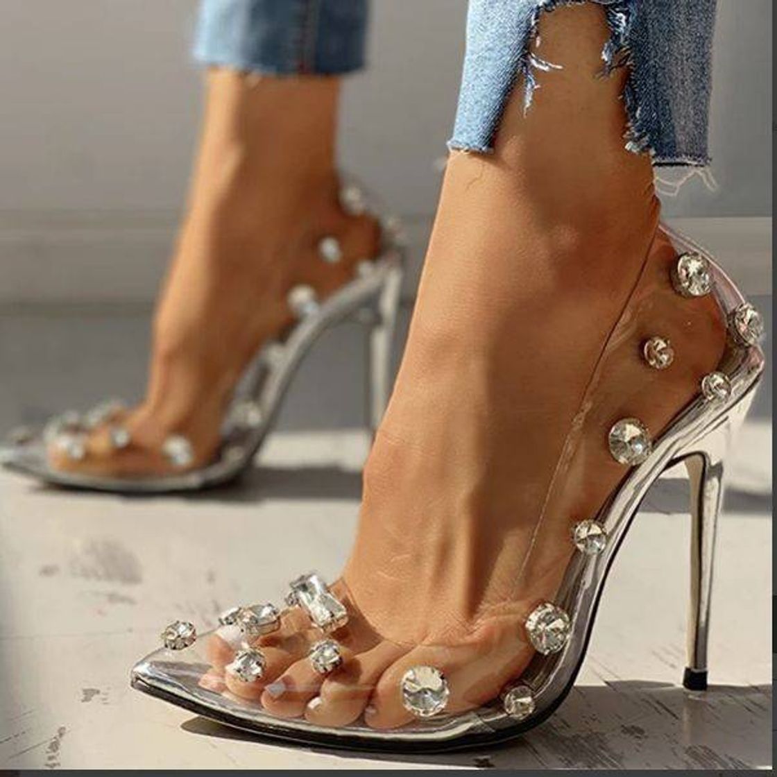 Social SCARPIN TRANSPARENTE 