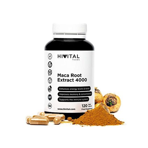 Maca Peruana Extracto Concentrado 4000 mg