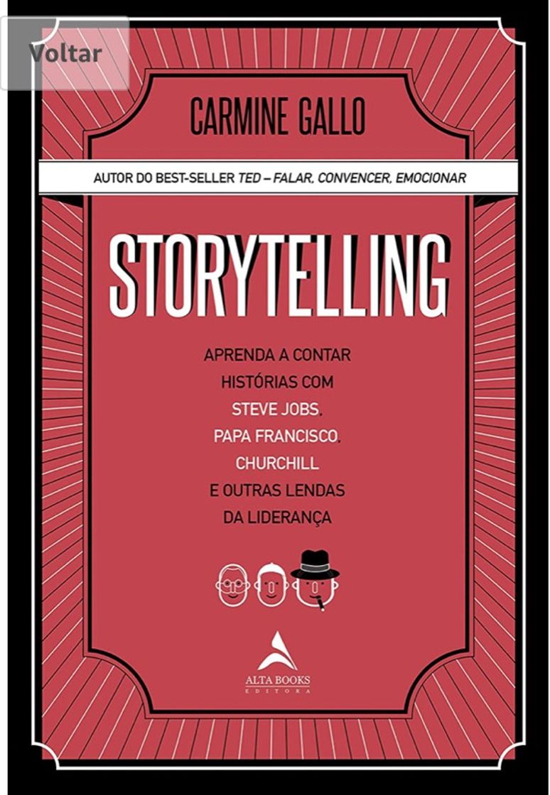 Libro Storytelling: Aprenda a contar histórias com Steve Jobs…