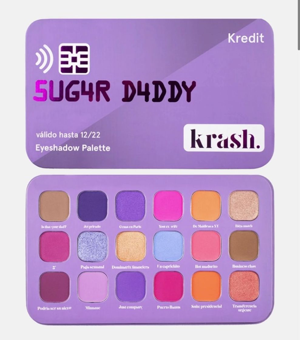 Product Paleta de sombras Sugar Daddy