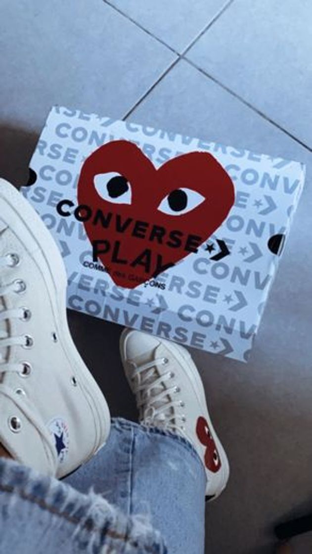 Fashion Converse x comme des garçons 