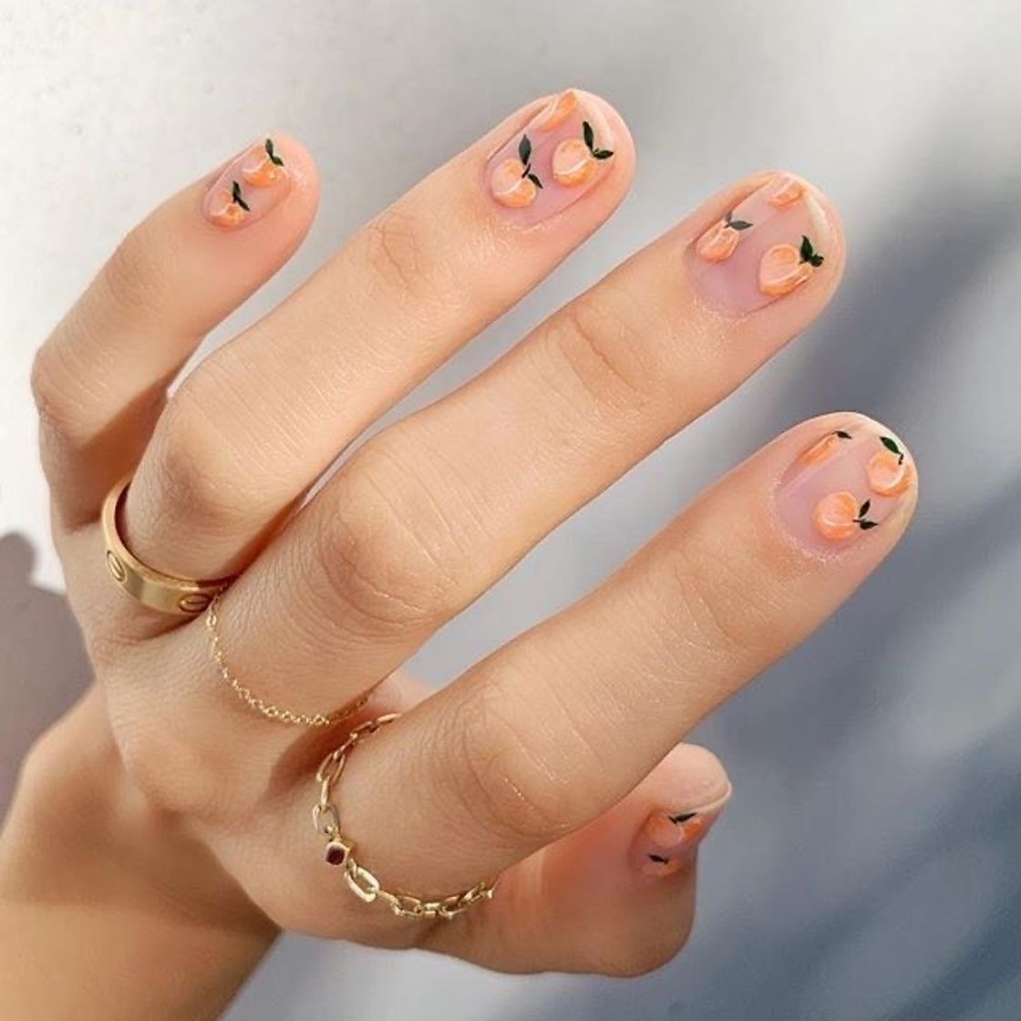 Fashion Nails peach 