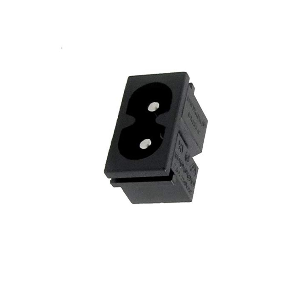 Moda Aexit 10 piezas CA 250V 2.5A 3P C8 Conector PEnchufe de entrada