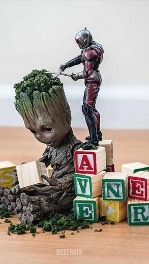 Groot e Homem Formiga!!! 