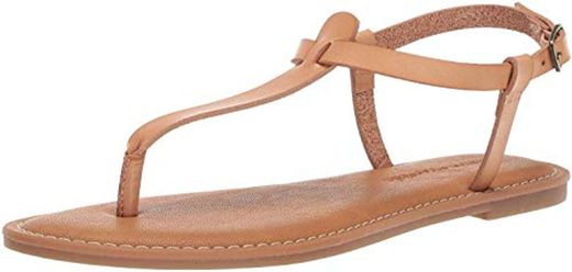 Amazon Essentials Spano Women's Casual Thong with Ankle Strap Sandal Sandalia con
