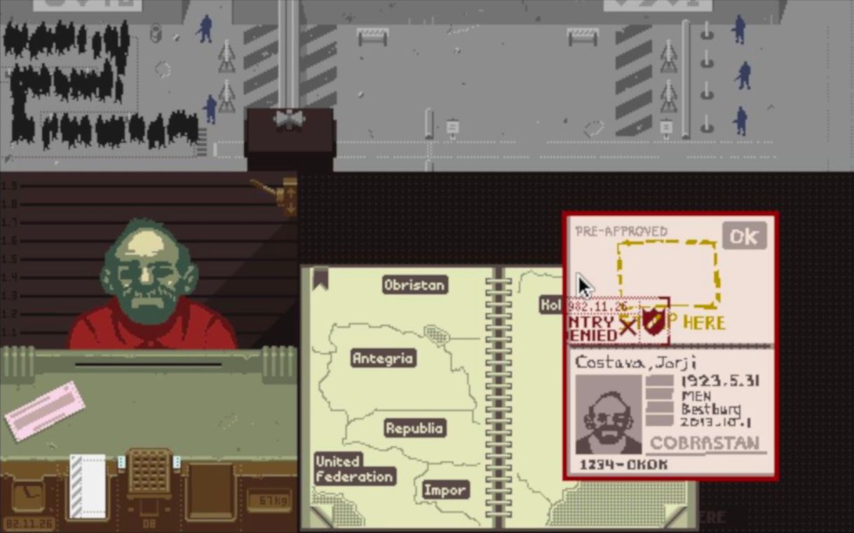 Videogames Papers Please