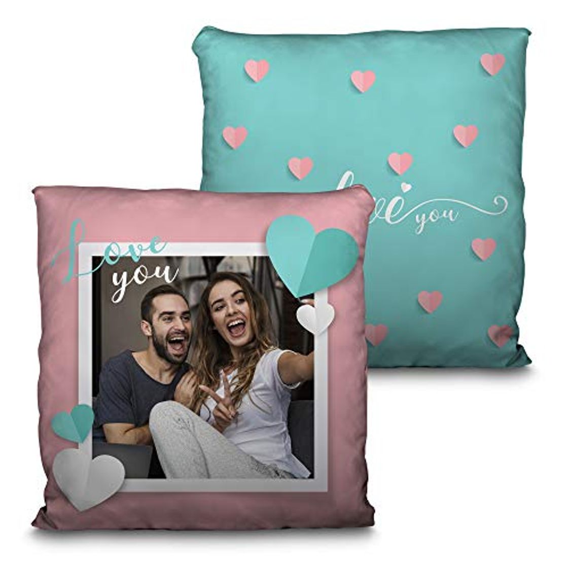 Producto Cojin Enamorados Personalizado con Foto