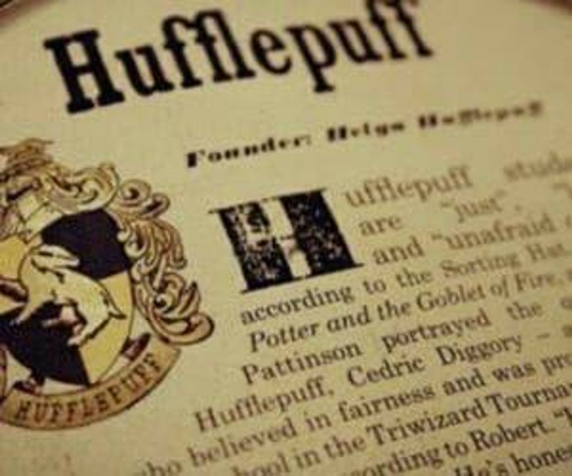 Moda hufflepuff 