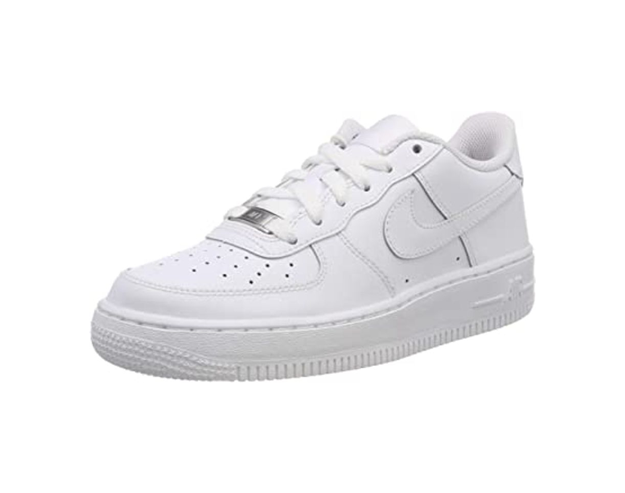 Social Nike Air Force 1, Zapatillas de Baloncesto Unisex Niños, Blanco (White / White-White)