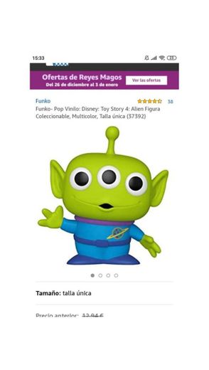 FunkoPop Alien Toy Story 