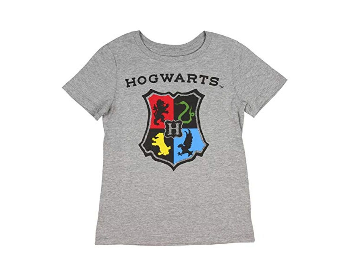 Products HARRY POTTER Hogwarts Camisa Cámara Crest niñas Traje Gris de la Parte Superior del Logotipo Animal XS