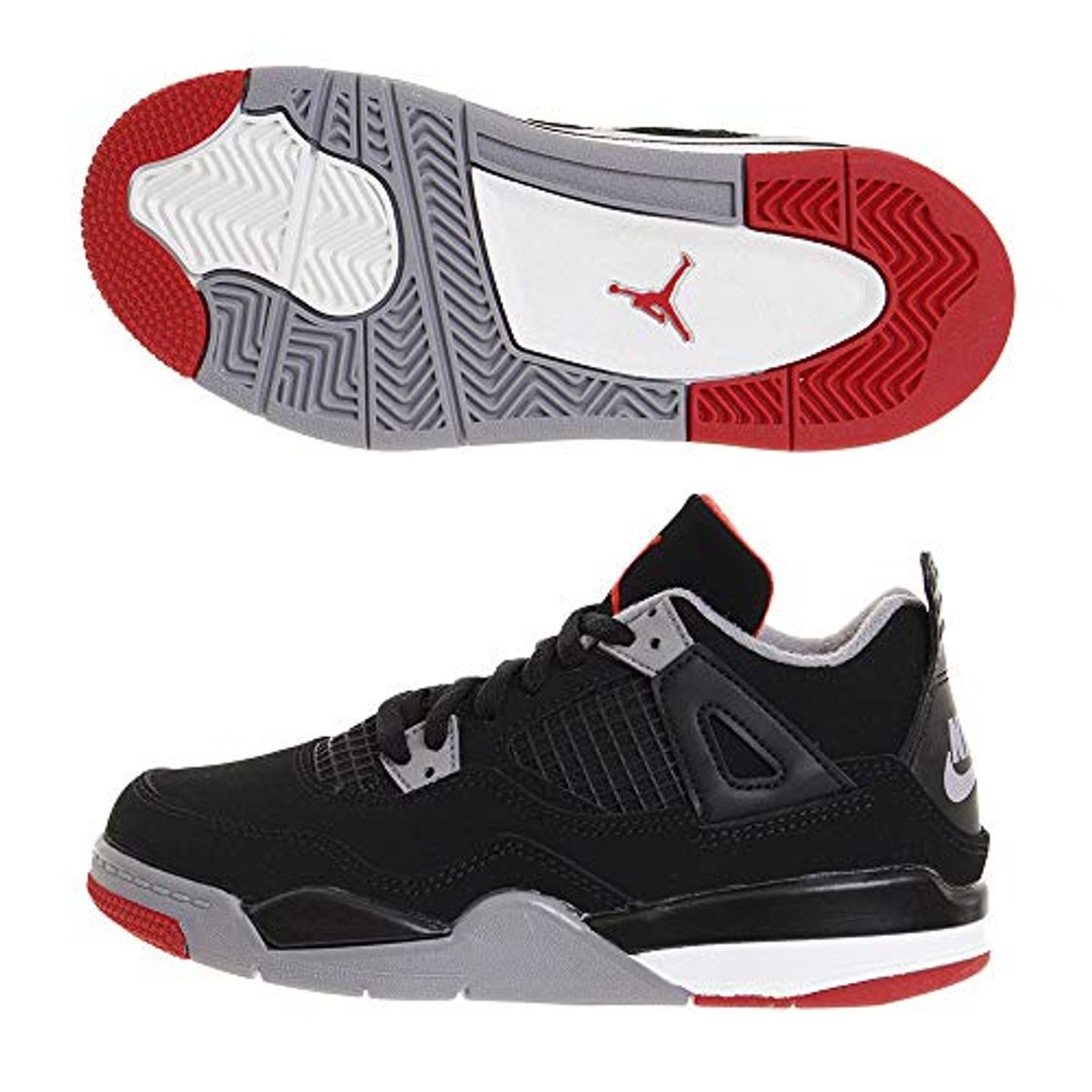 Fashion Air Jordan 4 Retro OG PS 2019 'Black Cement 2019 Release'