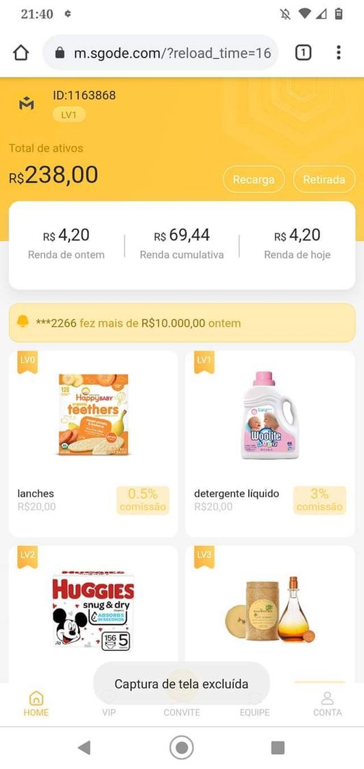 App MightyHive App - ganhe dinheiro rápido e honestamente