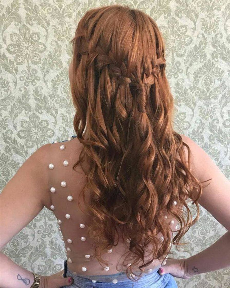 Social penteado para cabelo liso