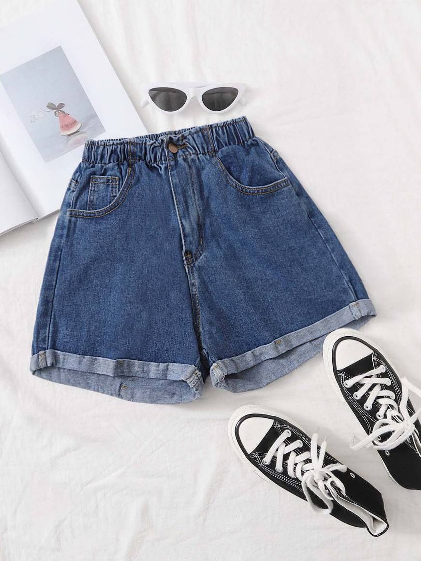Social Calça jeans cintura alta 