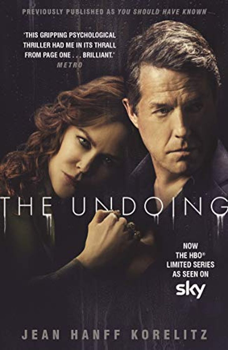 Book The Undoing: Jean Hanff Korelitz: HBO series Tie