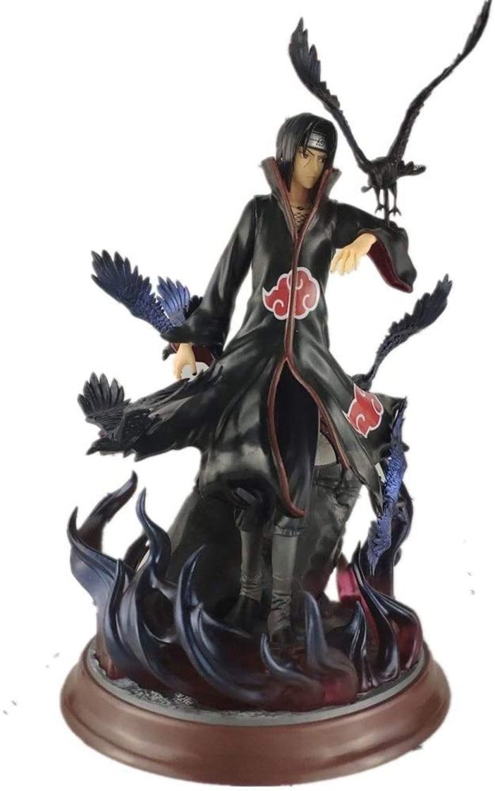 Lugares EASTVAPS Bonecos Figura Naruto Uchiha Itachi Figura de acción Colección 230 mm