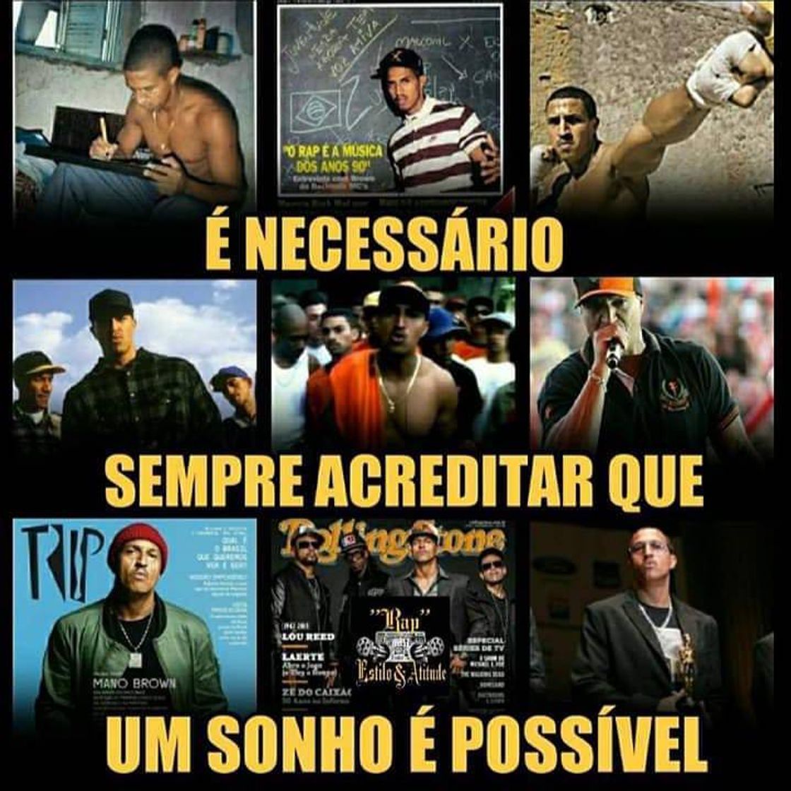 Moda Ouça um bom Rap 