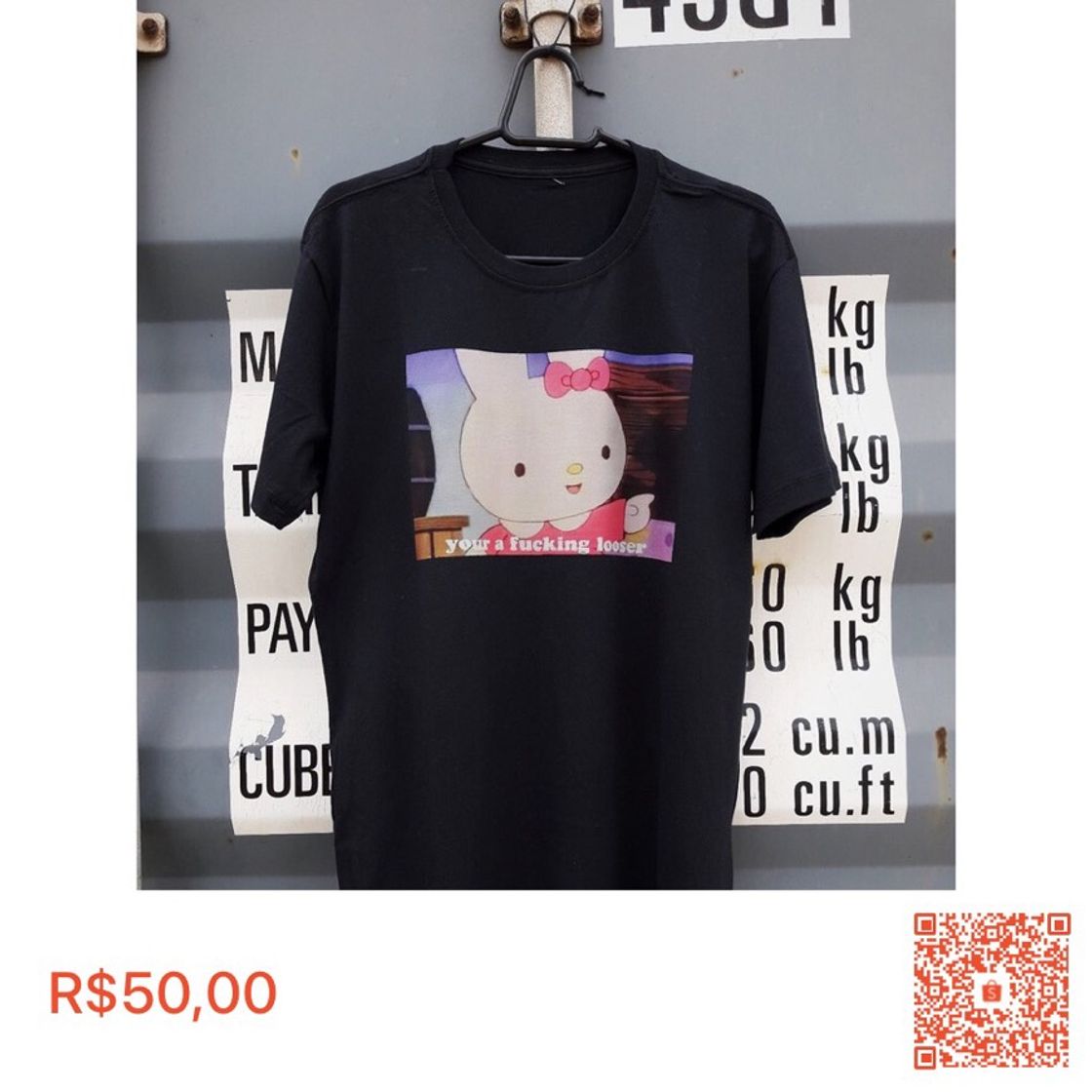 Fashion Camisa hello kitty