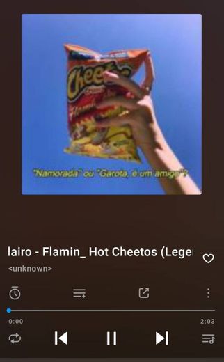 Flamin' hot cheetos-clairo