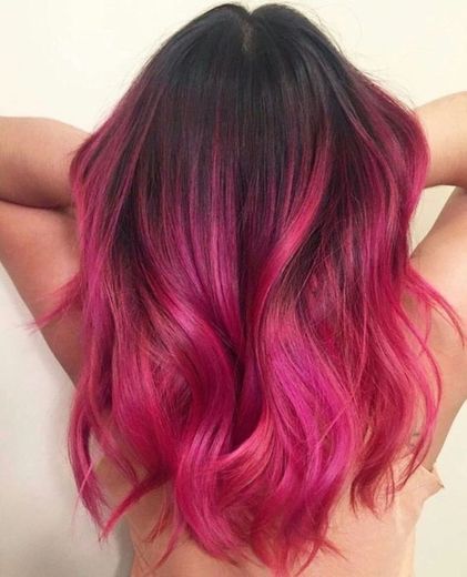 Hair pink 