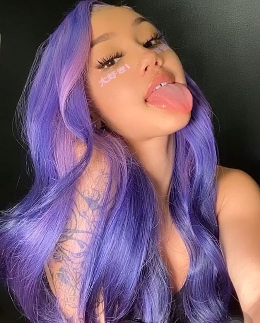 Fashion Hair purple