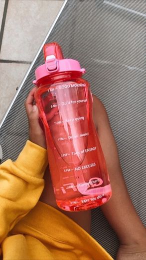 Botella motivacion max para beber agua