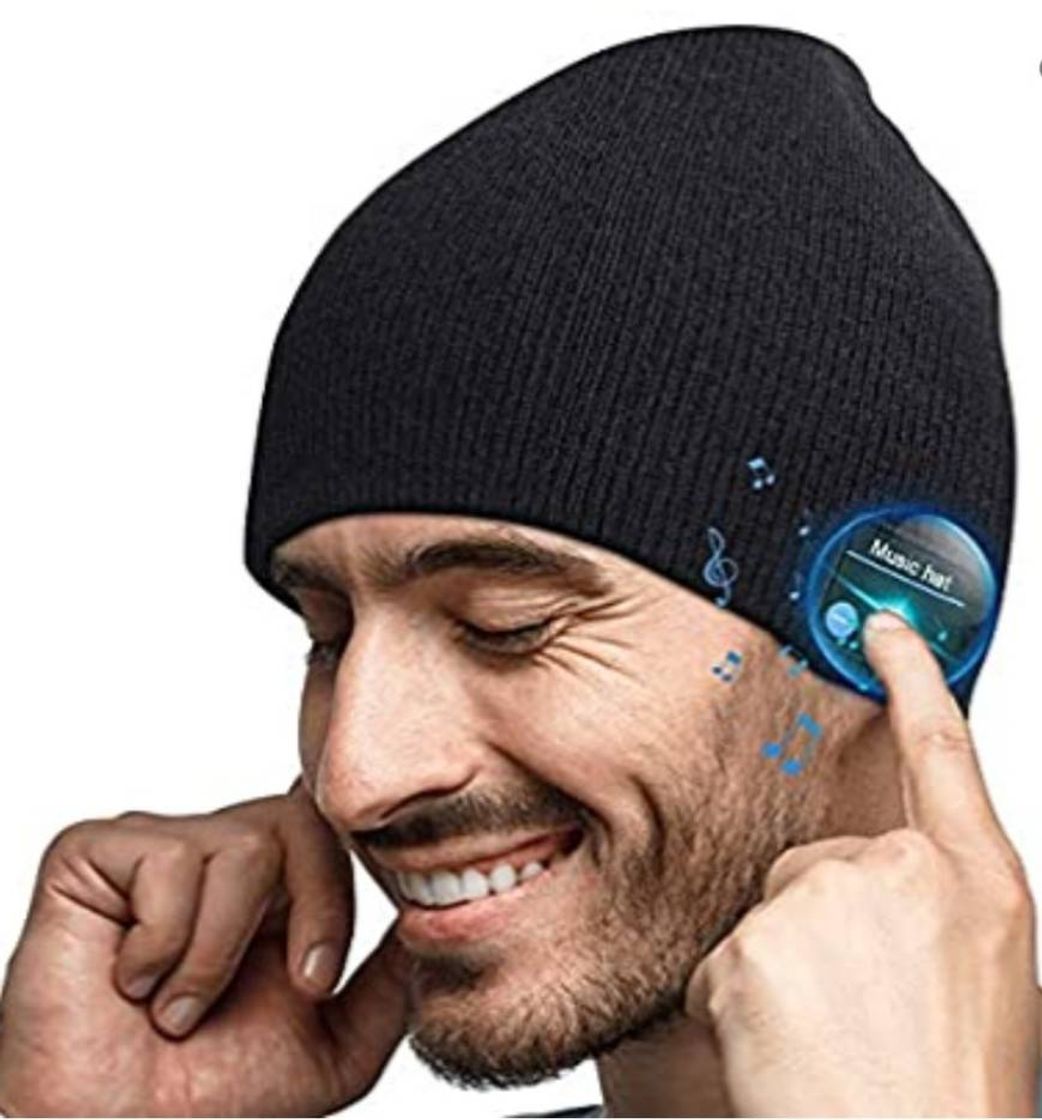 Moda  Gorro Bluetooth auriculares Regalos Originales Hombre 