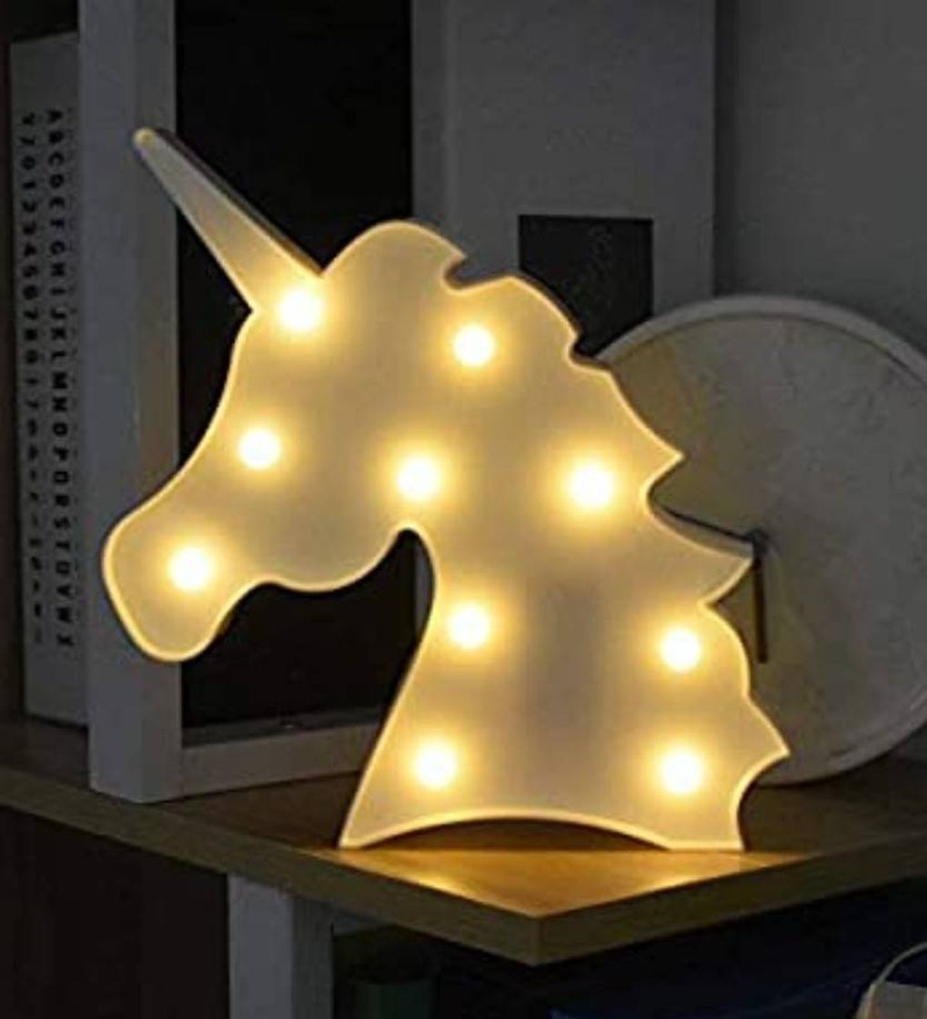 Fashion LED Unicornio Luces Nocturnas, Mood Light Lámparas.