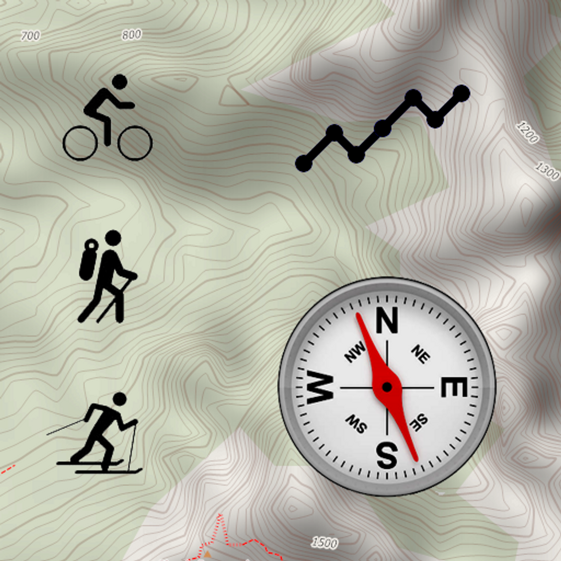 App ActiMap - Outdoor maps & GPS