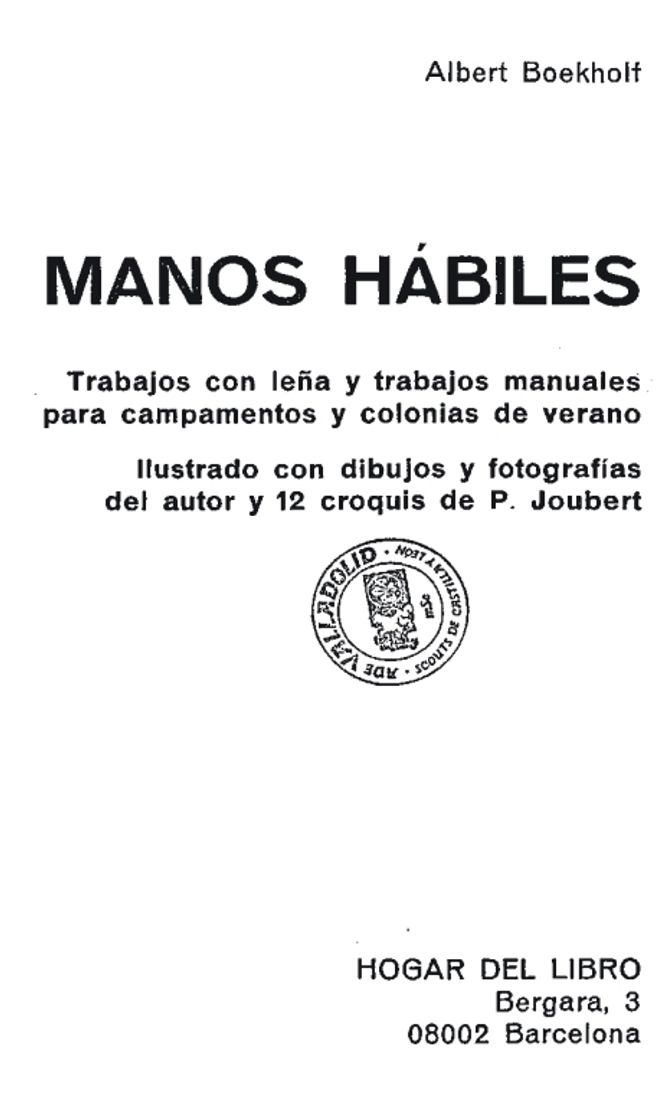 Libro Manos Hábiles