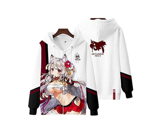 Hombres y mujeres Unisex Azur Lane Hoodie Eagle Union 3D Print Sweater