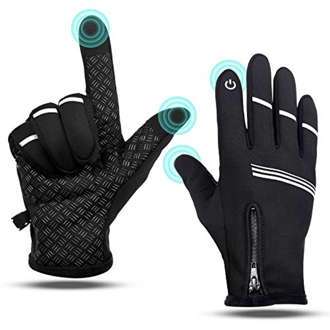 Products LEMEGO Guantes Ciclismo MTB Hombre Invierno Otoño