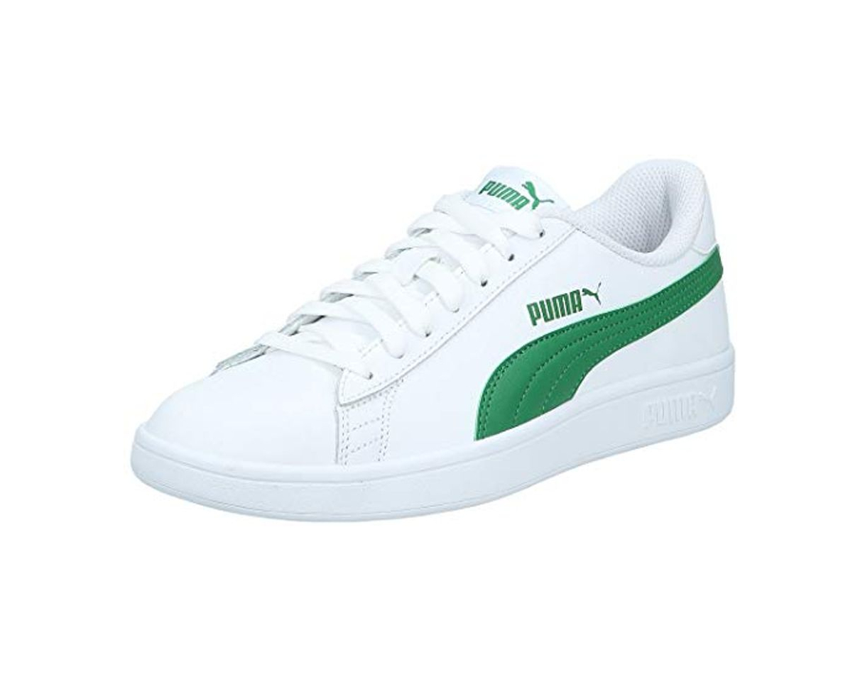 Moda PUMA SMASH V2 L, Zapatillas Unisex adulto, Blanco White