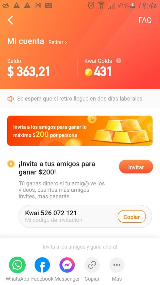 App ¡Descarga Kwai para recibir dinero!https://s.kwai.app/s/MdbZ