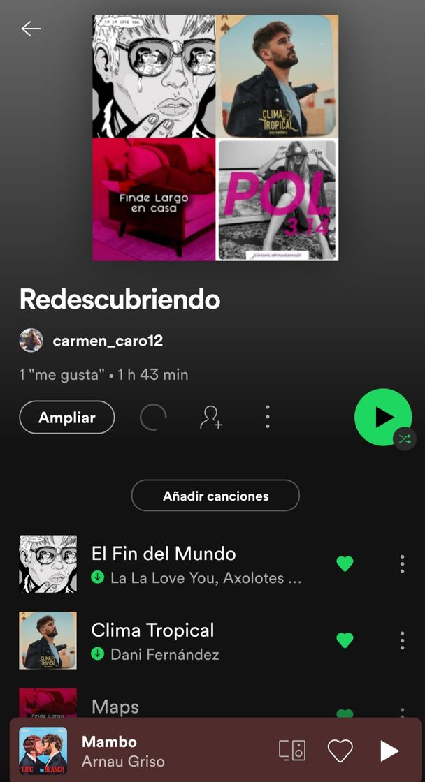 Canción Redescubriendo