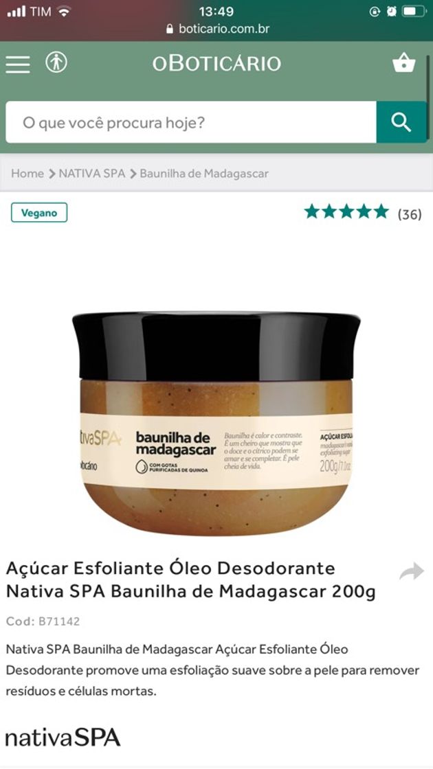 Producto Esfoliante facial