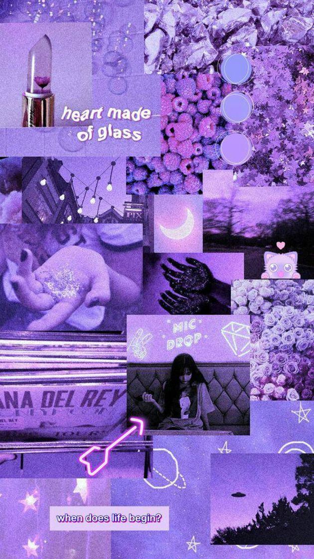 Social Wallpapers roxo 